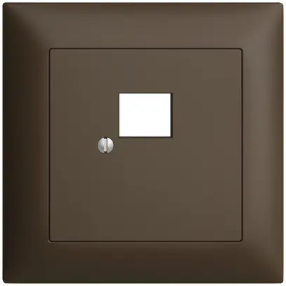 Kit frontale INC EDIZIOdue coffee 88×88mm 1×RJ45 