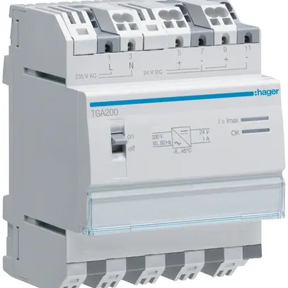 Alimentatione AMD Hager 24VDC 1A 