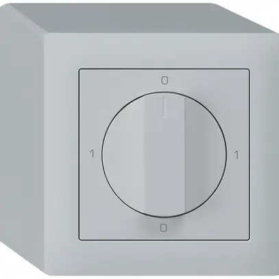 Interrupteur rotatif AP kallysto 2/1L gris clair 0-A-0-H avec manette 