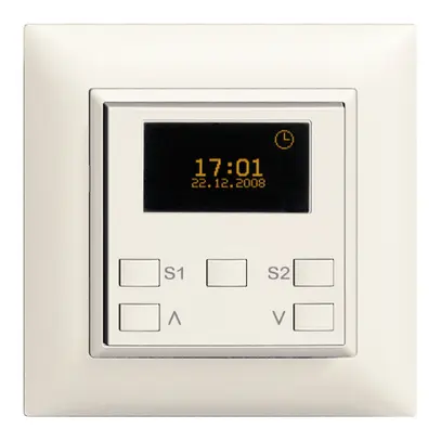 Timer astro. INC motore/scena 1c/2t ZEP EDIZIOdue bianco 