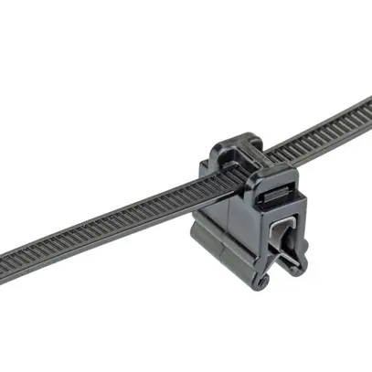 Clip d'arrêt PAN avec collier PLT2S-300 fixation bord 0.7…3mm parallèle 100 pcs 