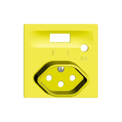 Kit frontale EDIZIOdue per presa FI lemon 