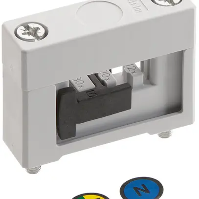 Sammelschienenträger universal 1L für Schienendicke 5/10mm ansteckbar an R-TA3 