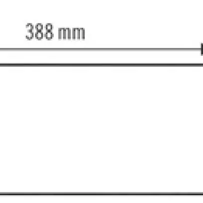 Lampada di emergenza ESYLUX ELX 20 LEDi Flat 3h, bianco 