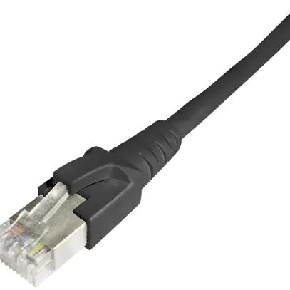 Cavo patch Dätwyler CU RJ45 5.0m nero S/FTP Kat.6A LSZH 