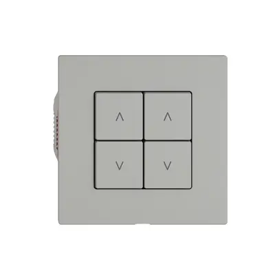 Interruttore tapparelle EDIZIO.liv Wiser SNAPFIX® 2 canali 4 tasti grc 
