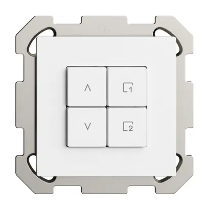 Station secondaire pour interrupteur stores ENC 1c/4t scène WLAN Edue Wiser bc 