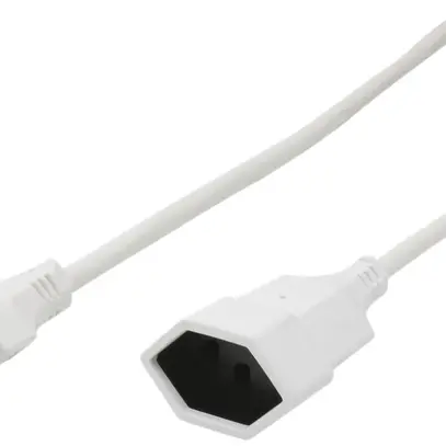 Prolunga Td T23/T23 3m 3×1.5mm² bianco 