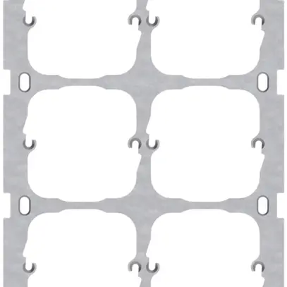 Placca di fissaggio INC ABB 3×2×I 6×52 