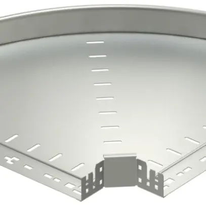 Coude 90° Bettermann avec raccord rapide 60×500mm, A2, 1.4301, 2B 