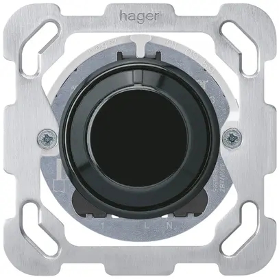 Variateur rotatif station secondaire ENC Hager basico BM noir 