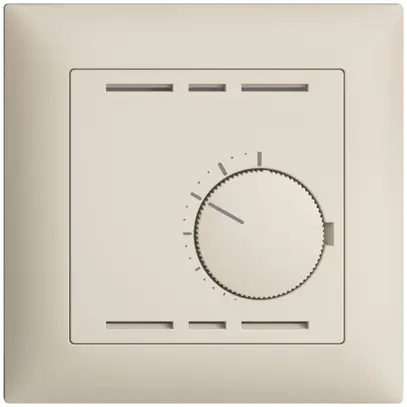 Termostato ambiente INC EDIZIOdue crema, senza interrutore 