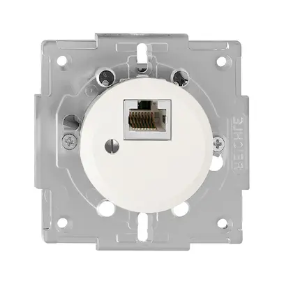 EB-Dose 1×RJ45/s 8P weiss R&M swissline 