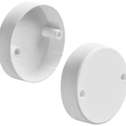 Deckenrosette HSB Weibel Basic Ø82×21mm Kunststoff weiss 
