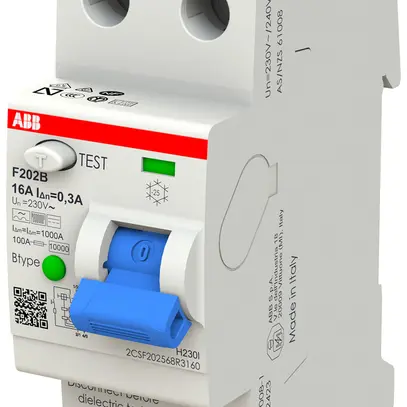 Interruttore differenziale proM compact 1PN tipo B 16A 300mA 2UM leggr.ritardato 
