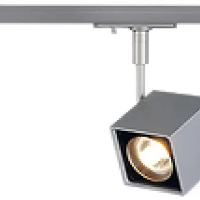 Proiettore SLV ALTRA DICE, GU10 50W con adattatore 1-fase IP20 grigio argento 