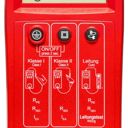Tester d'apparecchio Benning ST 710 500VUC 200mA 0.5…20MΩ 