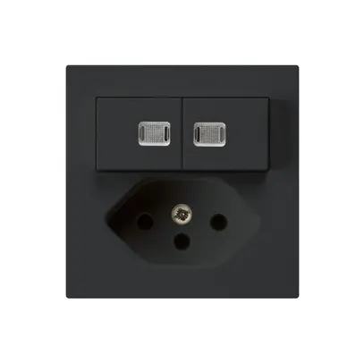 Combinaison lumineuse ENC 1/3+3/1P+T13 noir kallysto 2 lentilles 