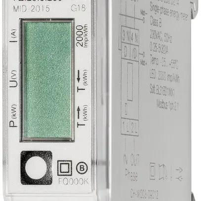 Compteur d'énergie AMD Finder 1×32A direct homologué MID, M-Bus 