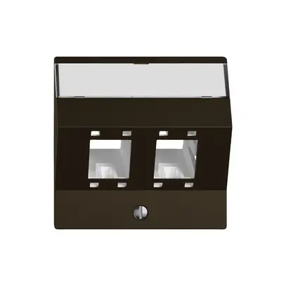 Montageset EDIZIO.liv SNAPFIX® für freenet Kat.5e/6 Adapter 2× br 