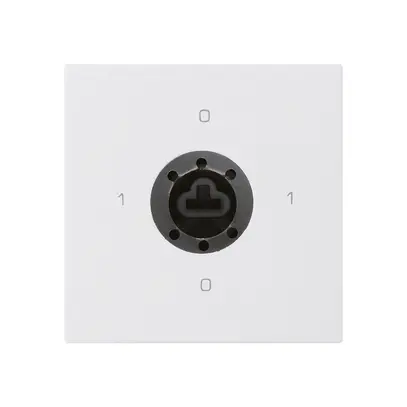 Einsatz zu Schlüsselschalter kallysto 0/3L ws für Sicherheitsschloss o.Zylinder 