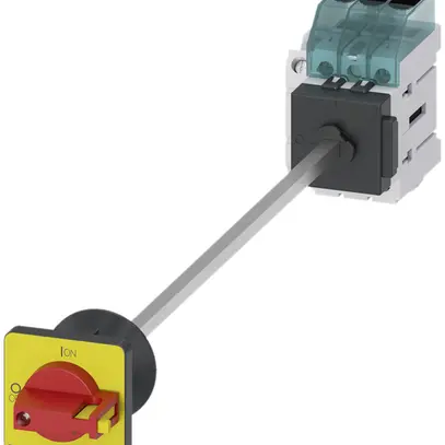 Interrupteur de charge Siemens SENTRON 3LD3 sol 40A 3L +1F/1O 48×48mm ro/jn 