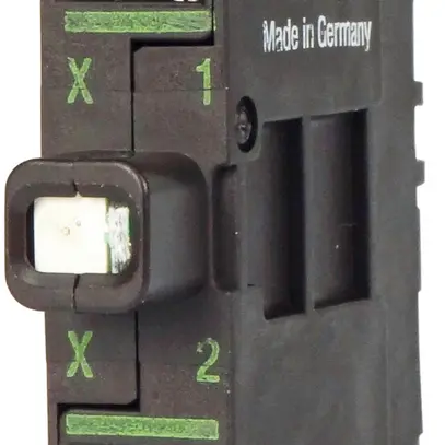 Elemento luminoso LED ETN M22 12…30VUC fissaggio pavimento/rac a molla bianco 