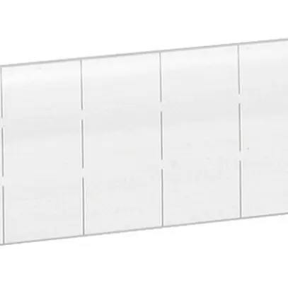 Striscia identificativa Hager golf 12 moduli 