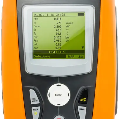 Misuratore di curve caratteristiche per fotovoltaico HT SOLAR-I-Ve 1 fase 