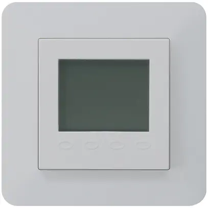 Termostato ambiente INC kallysto.trend C con display grigio chiaro 
