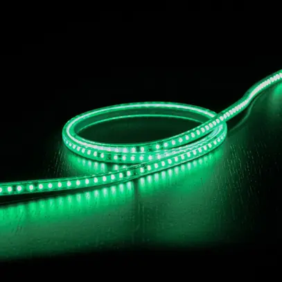 Fascia luminosa LED DEM QUICKLED 120XS IP65 240V 9.5W/m 1600lm/m verde 5m 