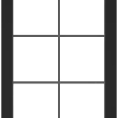 Telaio di copertura SIDUS 2×3 nero 