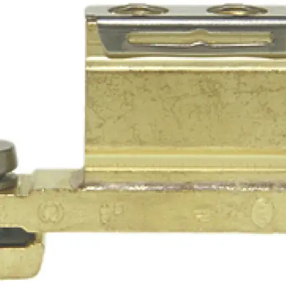 Morsetto di terra componibile Woertz 2.5…6mm² raccordo a vite 1×1 guida DIN 35mm 