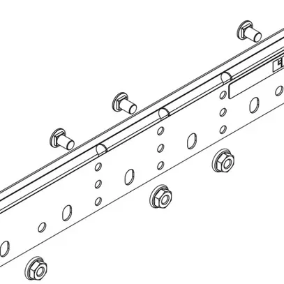 Verbinder Lanz gerade 60mm ZMA 