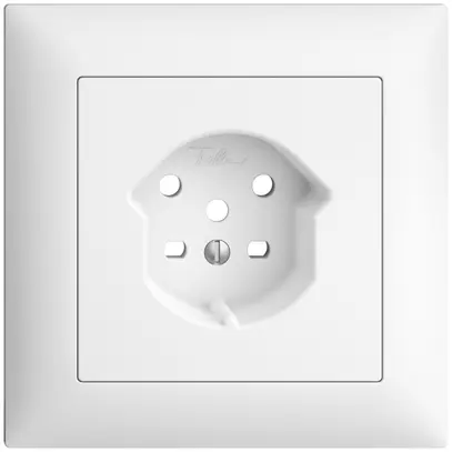 Kit frontale INC EDIZIOdue bianco 88×88mm 1×T15 