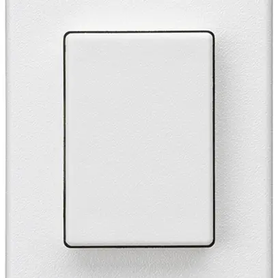 Interrupteur à poussoir INC Hager FLF 10A/250V 6/1L blanc 