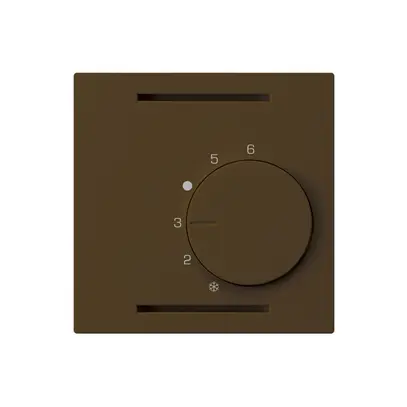 Thermostate d'ambiance ENC kallysto brun sans interrupteur 
