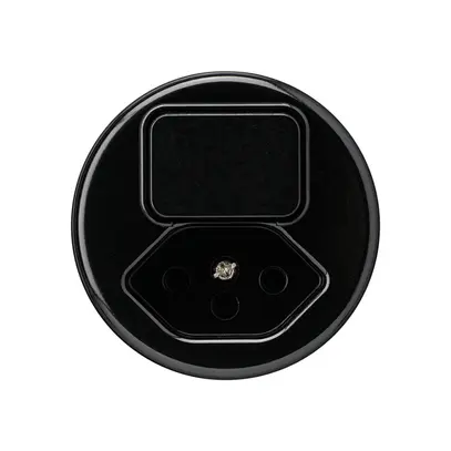 Inserto per combinazione basico 6/1L+tipo 13 nero con protezione bambini 