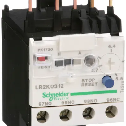 Relais thermique Schneider Electric LR2-K 3.7…5.5A 