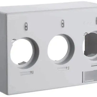 Couvercle weber.uniline 3 pôles 25A pour 810030636 gris 