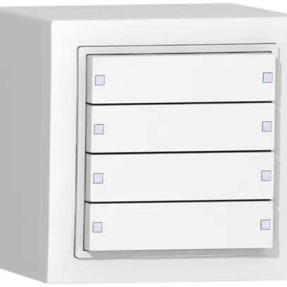AP-Tastsensor ABB SIDUS KNX Design 4/8, weiss 