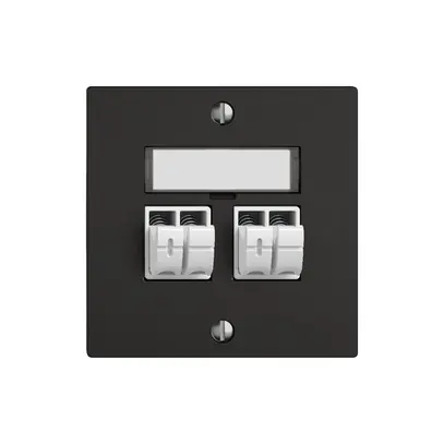 Presa audio EDIZIO.liv SNAPFIX® 2× ne 