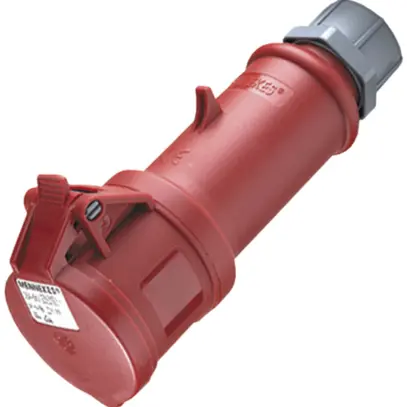 Industrie-Kupplungssteckdose Protop 4LPE 16A rot 