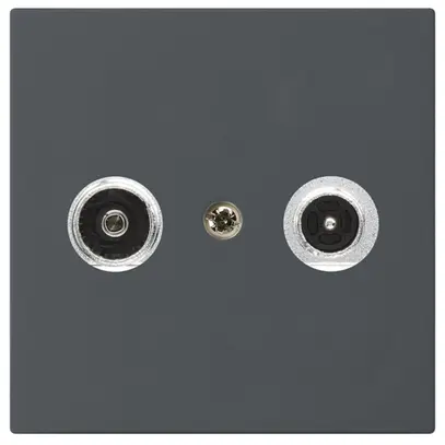 Presa antenna kallysto R/TV montaggio A 14dB 2GHz antracite 