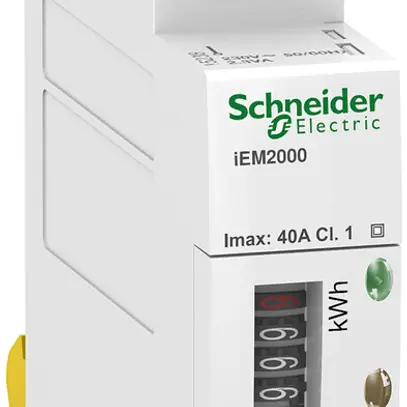 REG-Energiezähler Schneider Electric iEM2000 MID 1P+N 40A 