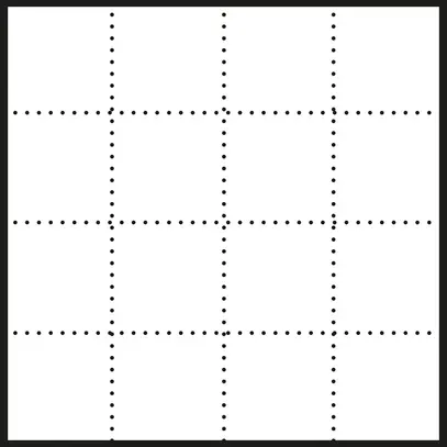Cadre AP Siedle 16× 431×431×38mm argent 