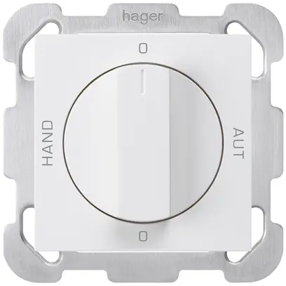 Interrupteur rotatif ENC 0-Hand-0-Aut. kallysto 2/1L blanc avec manette 