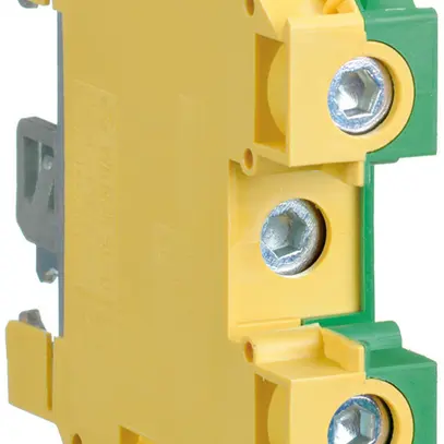 Durchgangs-Reihenklemme Hager 35mm², PE, Schraubklemme, Breite 63mm 