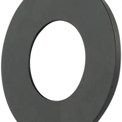 Anello decorativo DOTLUX, p.Downlight LED MULTI/MULTIsun, Ø83×12mm, nero opaco 