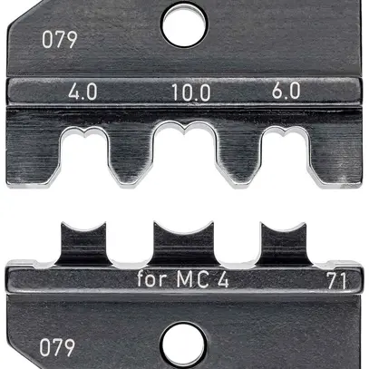 Blocco di serraggio KNIPEX per MC4 4/10/6mm² 